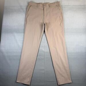 Jack Archer Jetsetter Pants Mens 34x34 Oak Khaki Straight Fit Tech Performance
